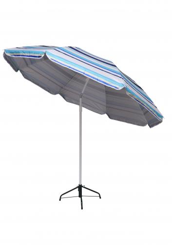 Зонт пляжный фольгированный 240 см (6 расцветок) 12 шт/упак ZHU-240 - фото 11